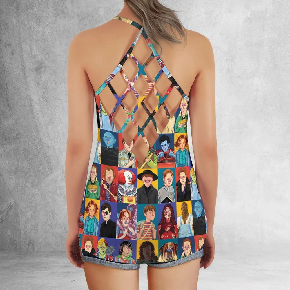 Criss Cross Tank Top - LP9WF74E -  - 3