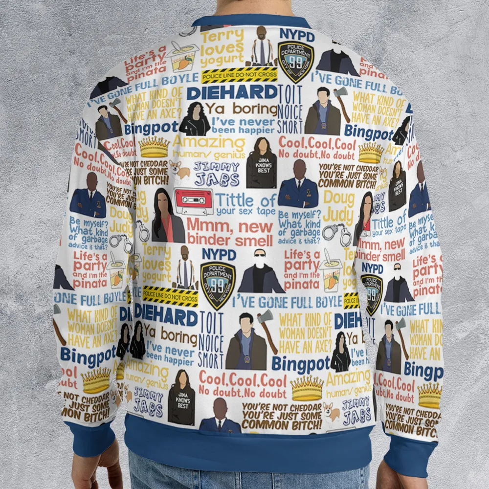 B 99 Doodle All-over Print Sweatshirt - 2