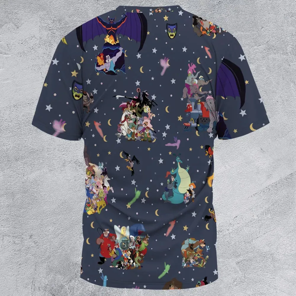 Classic Cartoon 1937-1949 All-Over Print Unisex T-Shirt - 2