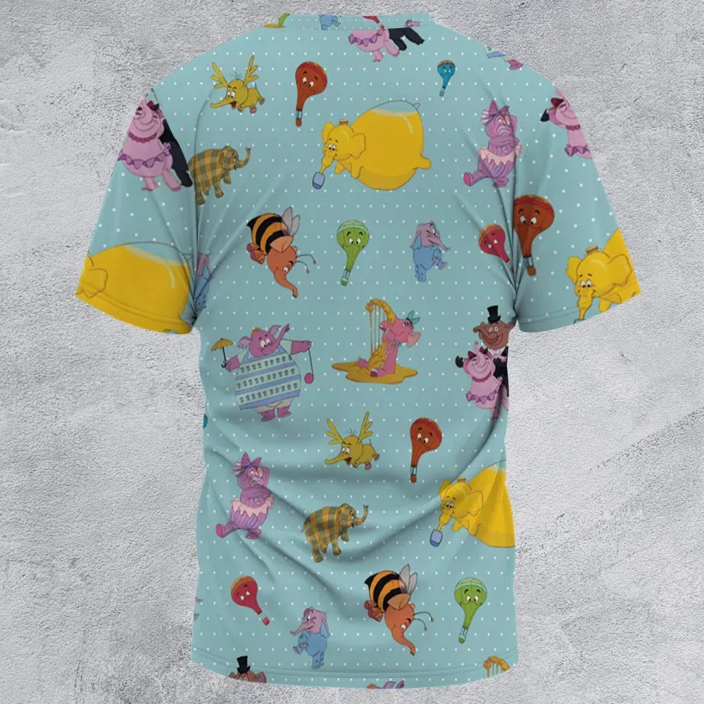 Heffalumps and Woozles Winnie the Pooh All-Over Print Unisex T-Shirt - 2