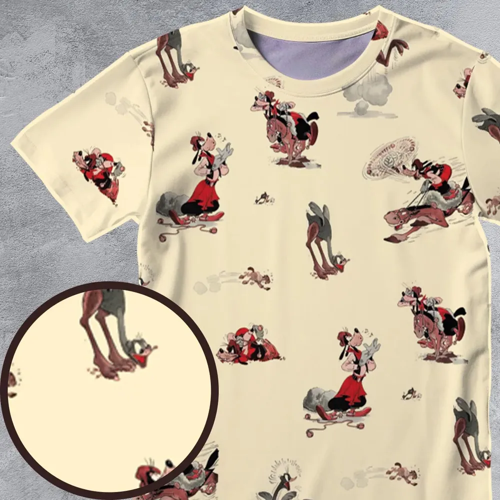 El Gaucho Goofy All-Over Print Unisex T-Shirt - 4