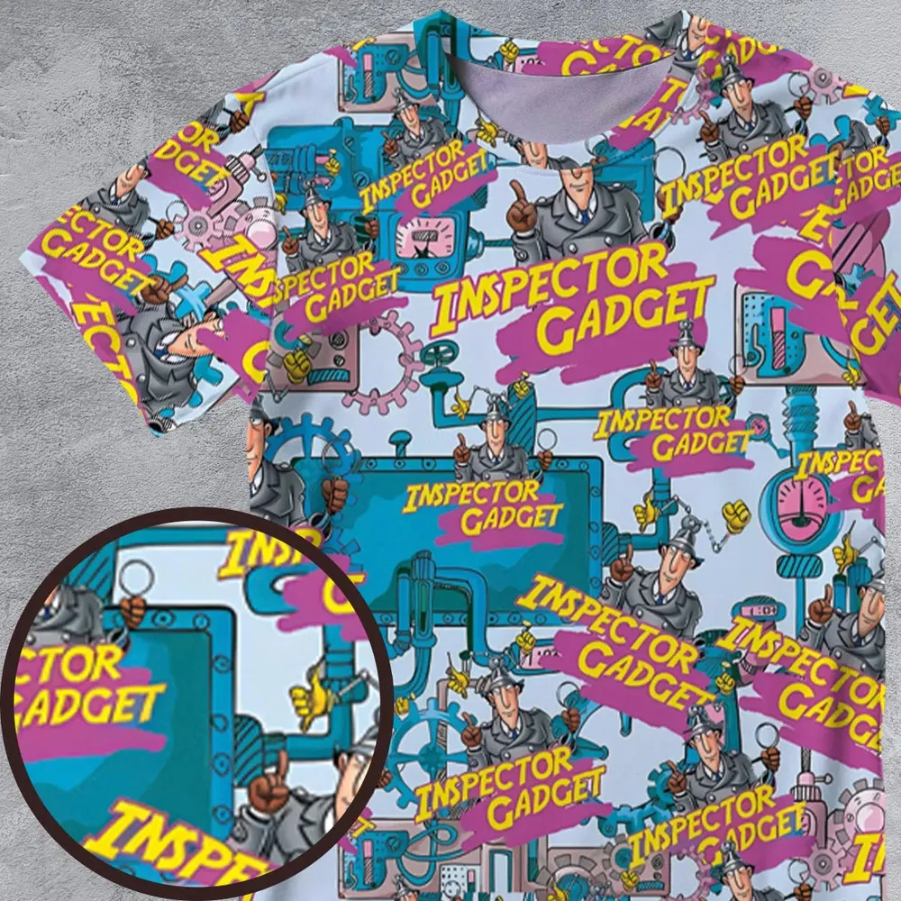 Inspector Mode Inspector Gadget All-Over Print Unisex T-Shirt - 4