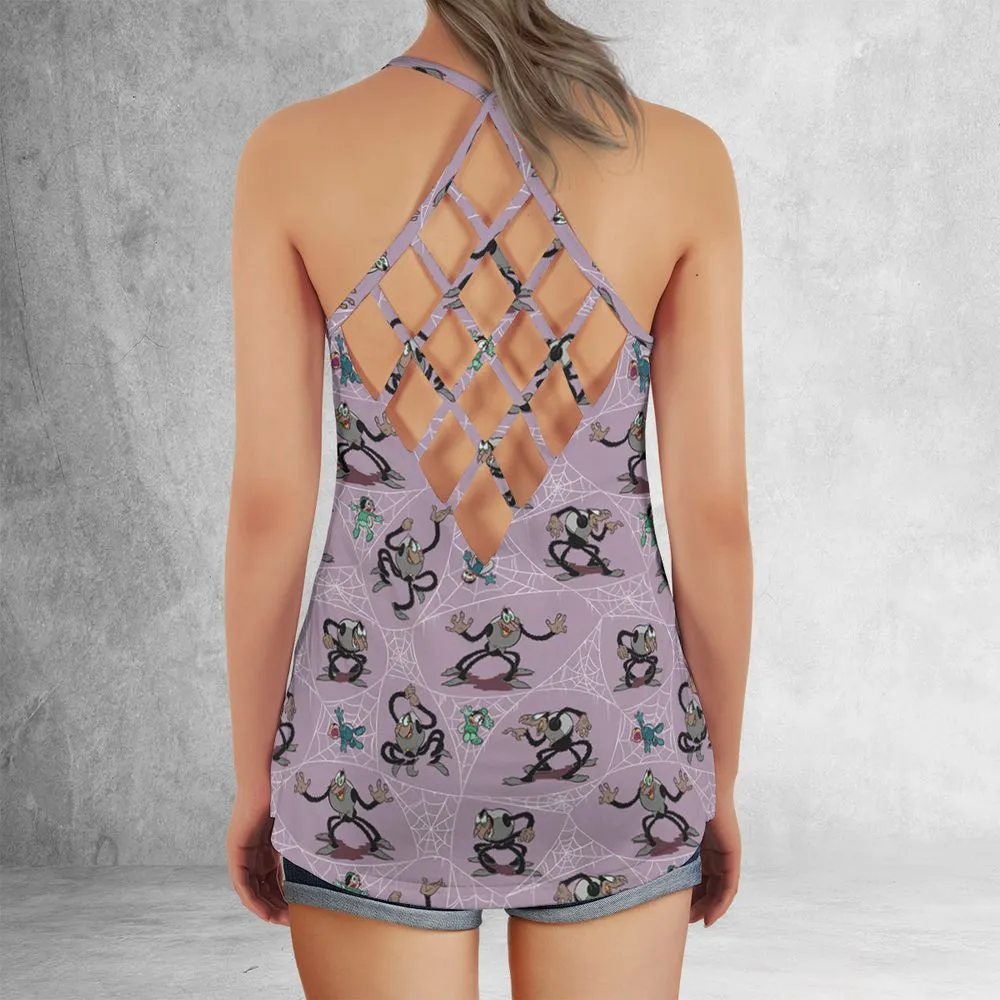 Criss Cross Tank Top - JZDRJW81 -  - 3