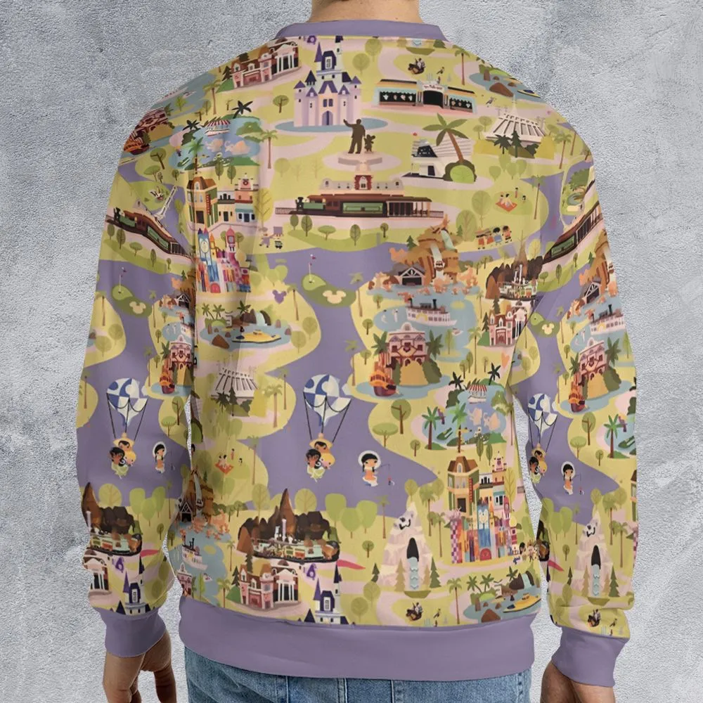 All-over Print Sweatshirt - TQ1N91M9 -  - 2