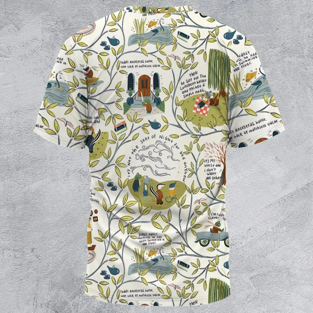 Mr Toad And Friends The Wind in the Willows All-Over Print Unisex T-Shirt - 2