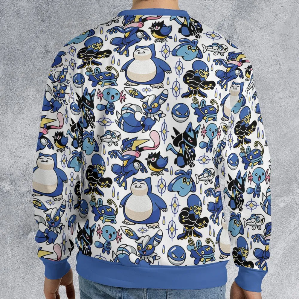 All-over Print Sweatshirt - HHQK9Z5J -  - 2