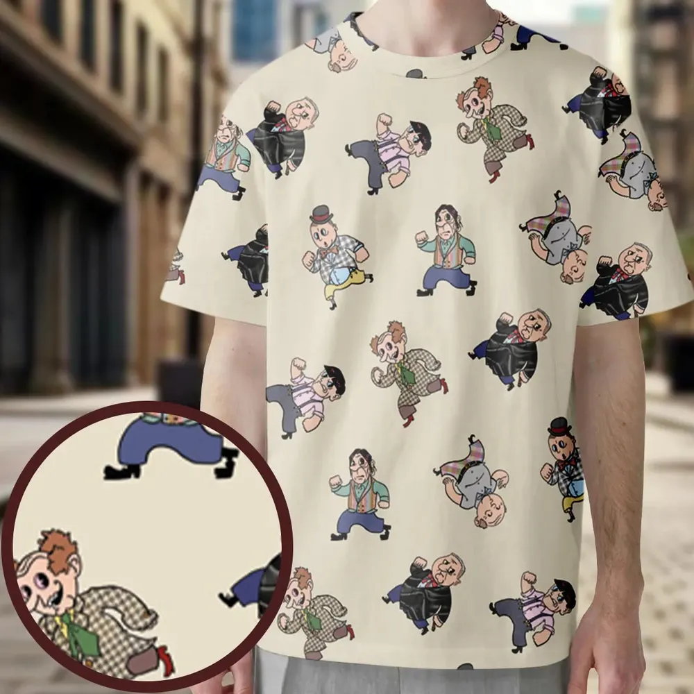 Stooges Forever The Three Stooges All-Over Print Unisex T-Shirt - 3