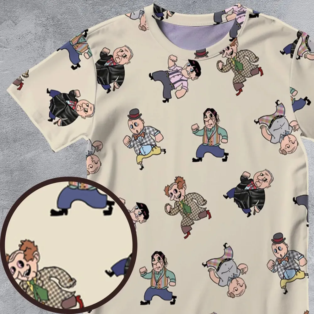 Stooges Forever The Three Stooges All-Over Print Unisex T-Shirt - 4
