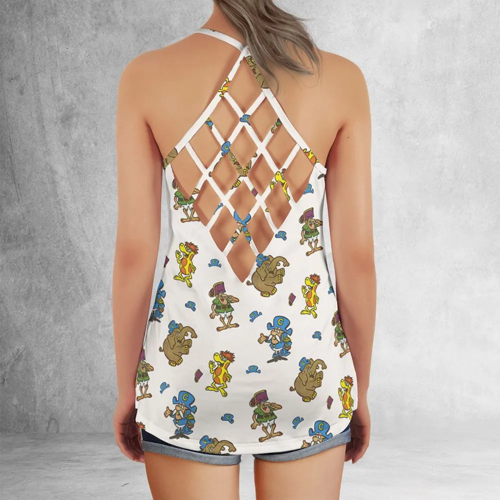 Criss Cross Tank Top - MNZ2G27G -  - 3