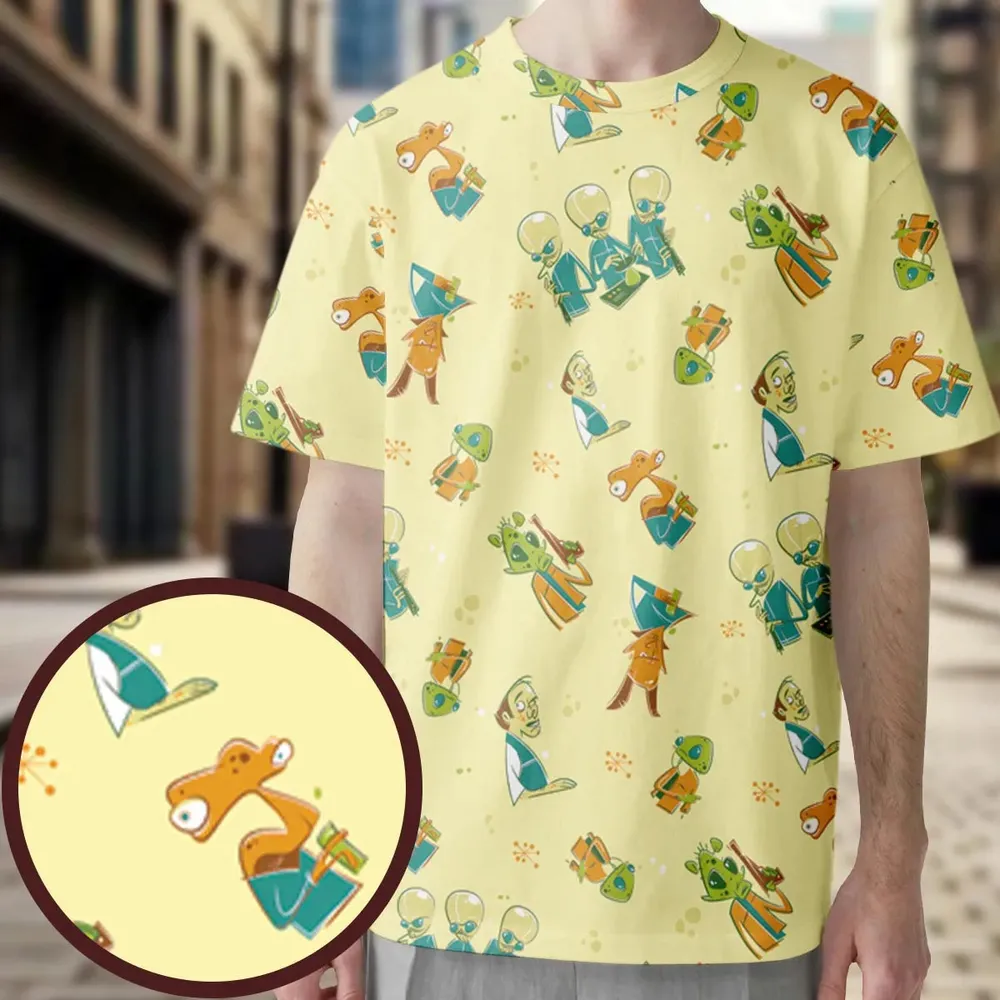 Mos Eisley Cantina Star Wars All-Over Print Unisex T-Shirt - 3