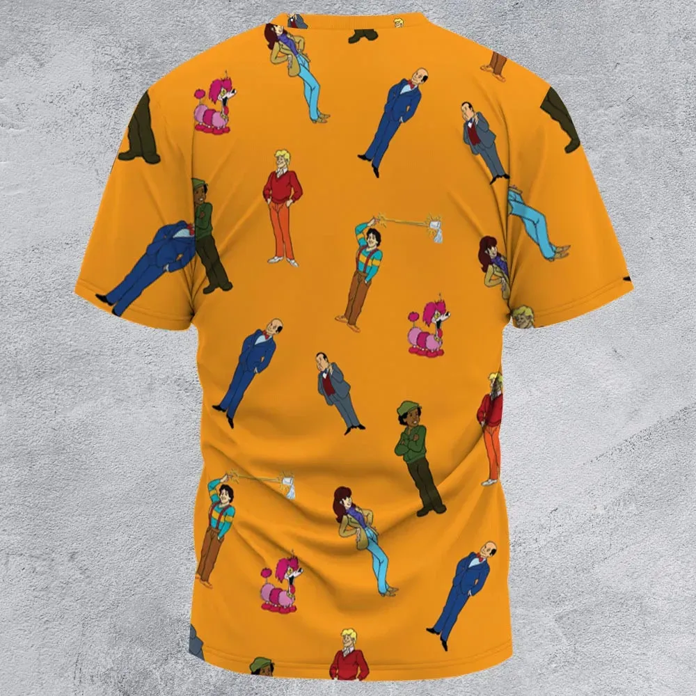 Mork Madness Mork and Mindy All-Over Print Unisex T-Shirt - 2