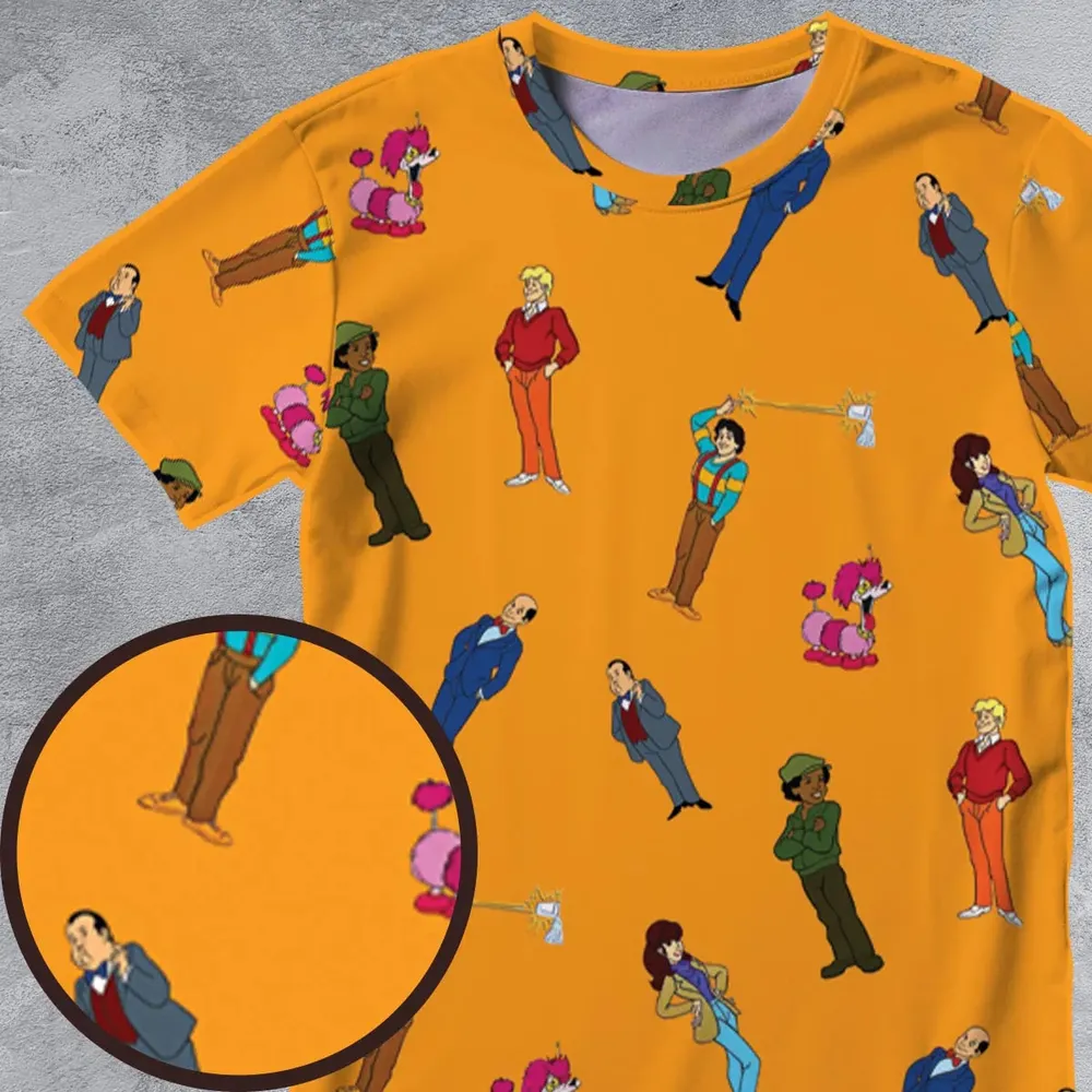 Mork Madness Mork and Mindy All-Over Print Unisex T-Shirt - 4