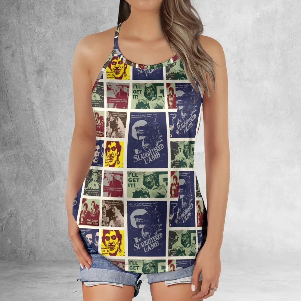 Criss Cross Tank Top - H7QZFFEG -  - 2