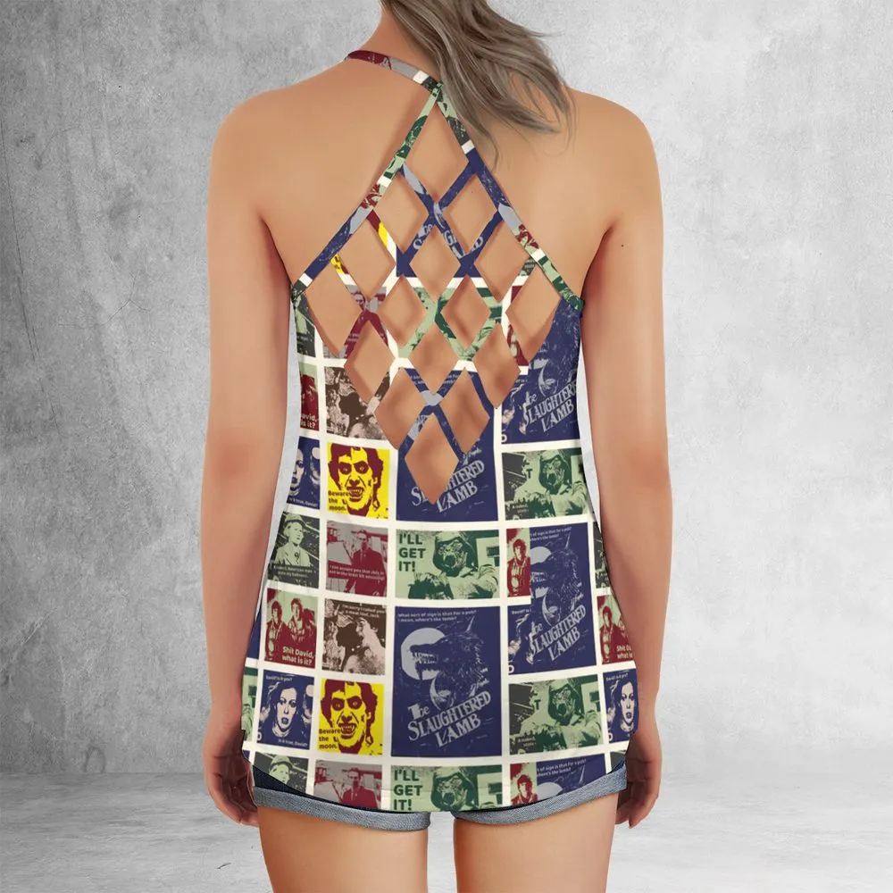 Criss Cross Tank Top - H7QZFFEG -  - 3