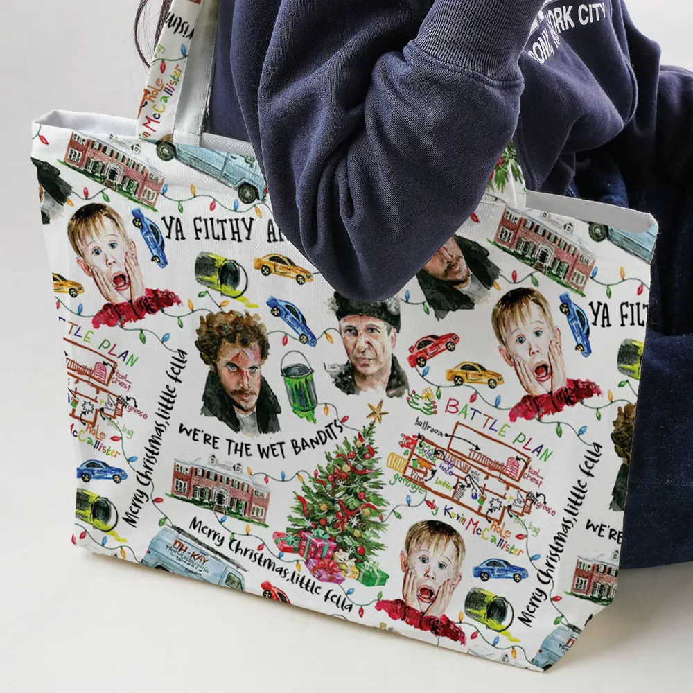 Wet Bandits Home Alone Large Tote Bag - 2