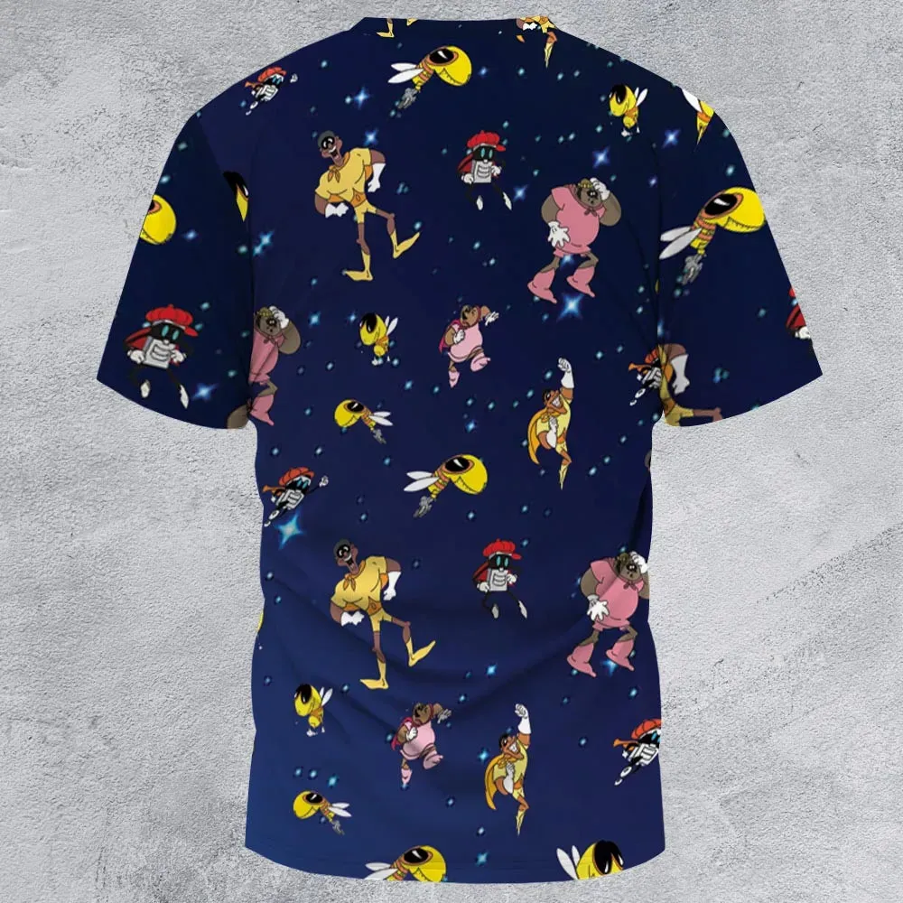 Brown Hornet characters All-Over Print Unisex T-Shirt - 2