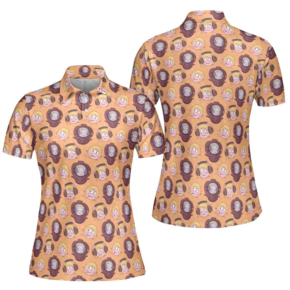 AOP Men/Women Polo Shirt - JB76HVMW -  - 5