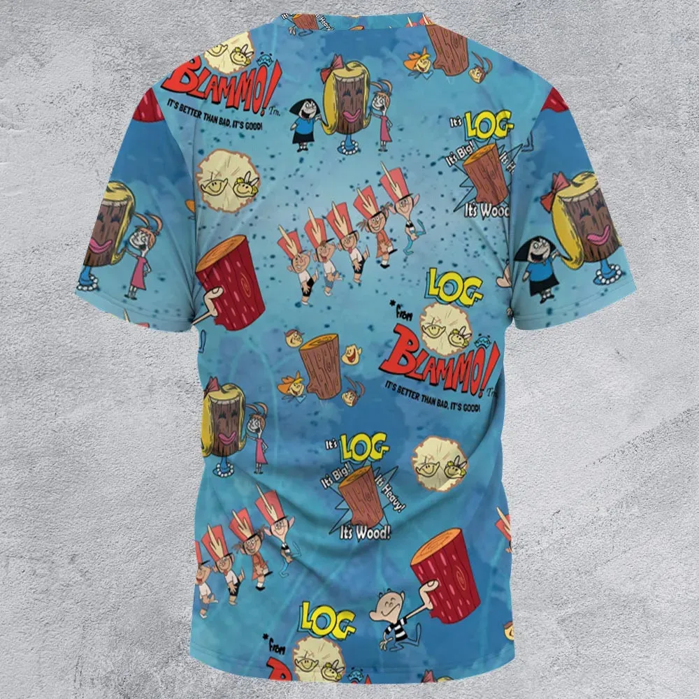 It's Log It's Big It's Heavy All-Over Print Unisex T-Shirt - 2