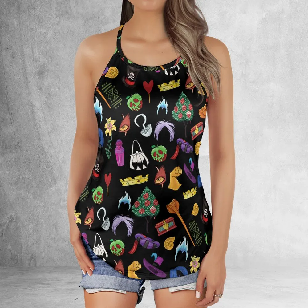 Criss Cross Tank Top - XVMKK41T -  - 2