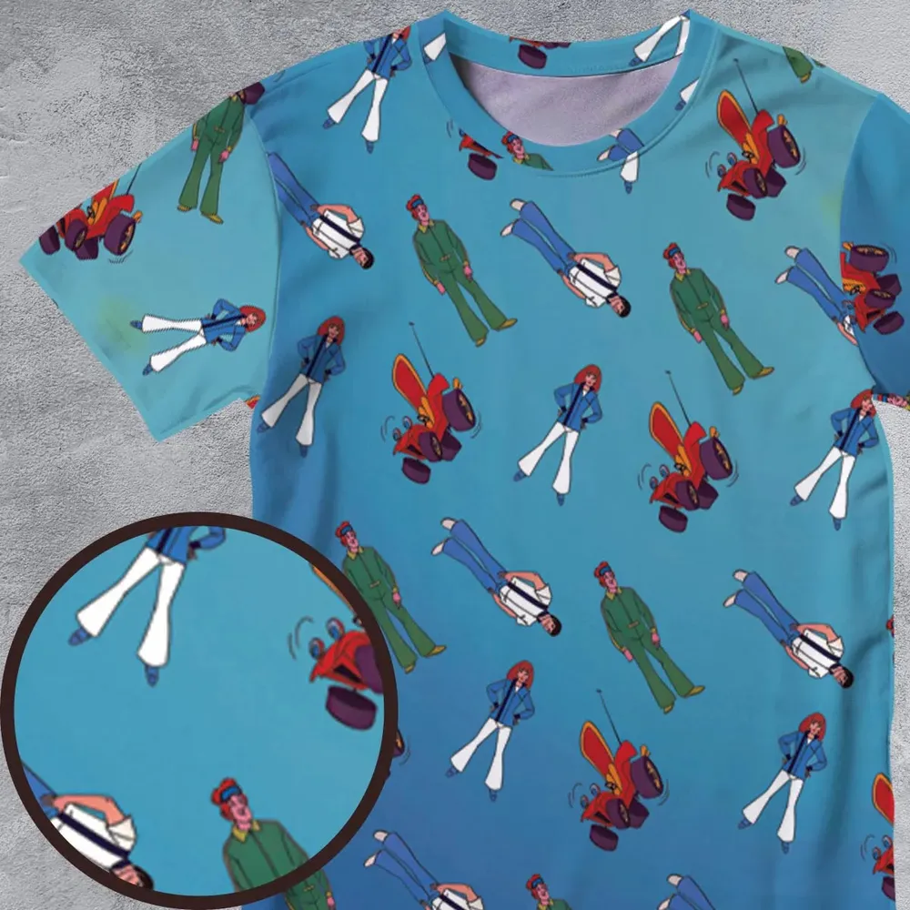 Speed Buggy All-Over Print Unisex T-Shirt - 4