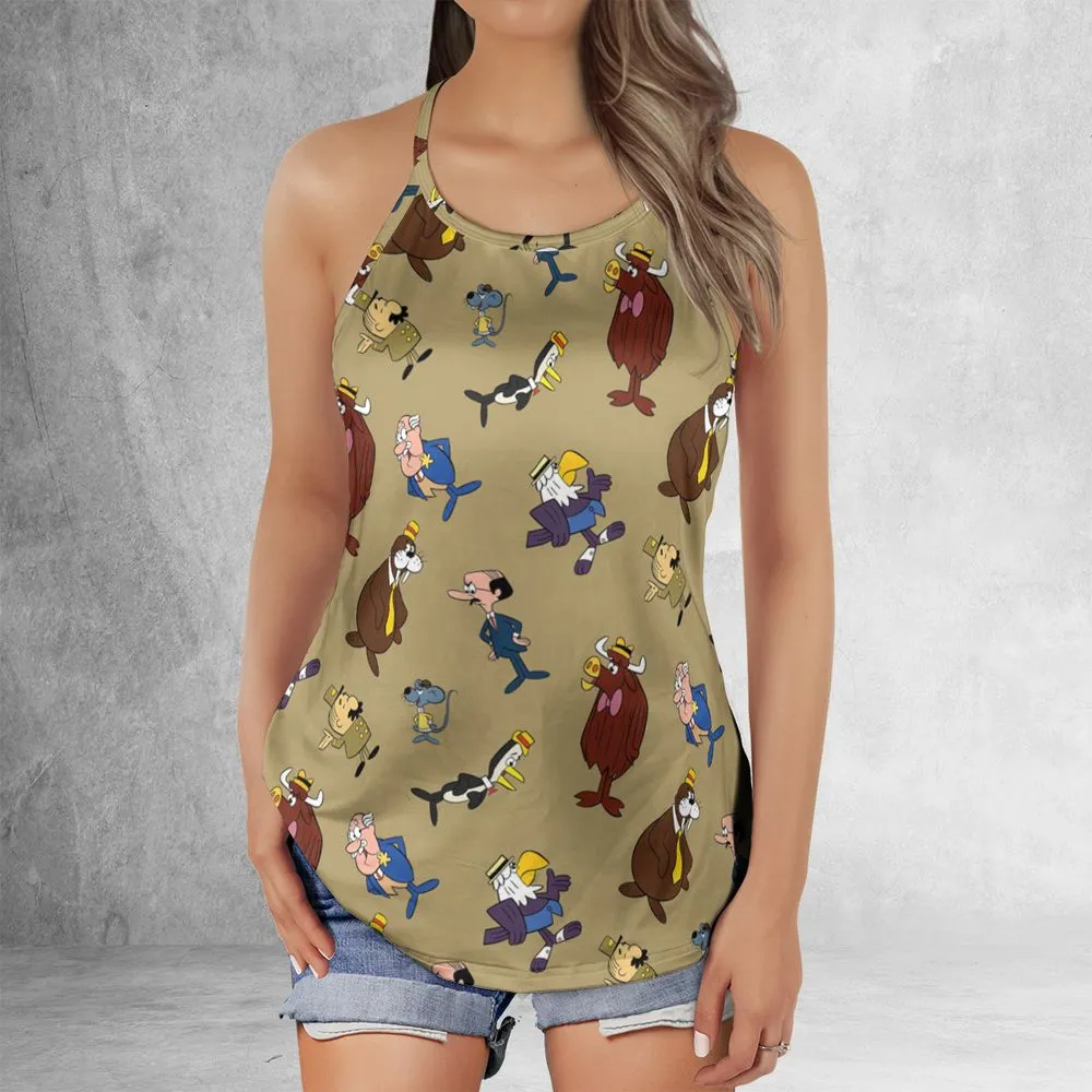Criss Cross Tank Top - KYEZ66ZZ -  - 2