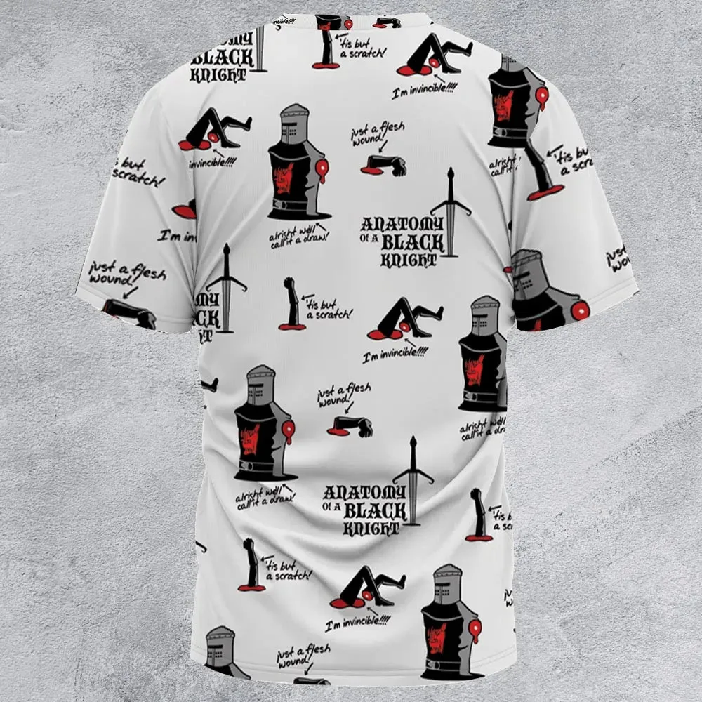 Tis but a scratch Black Knight Monty Python And The Holy Grail All-Over Print Unisex T-Shirt - 2