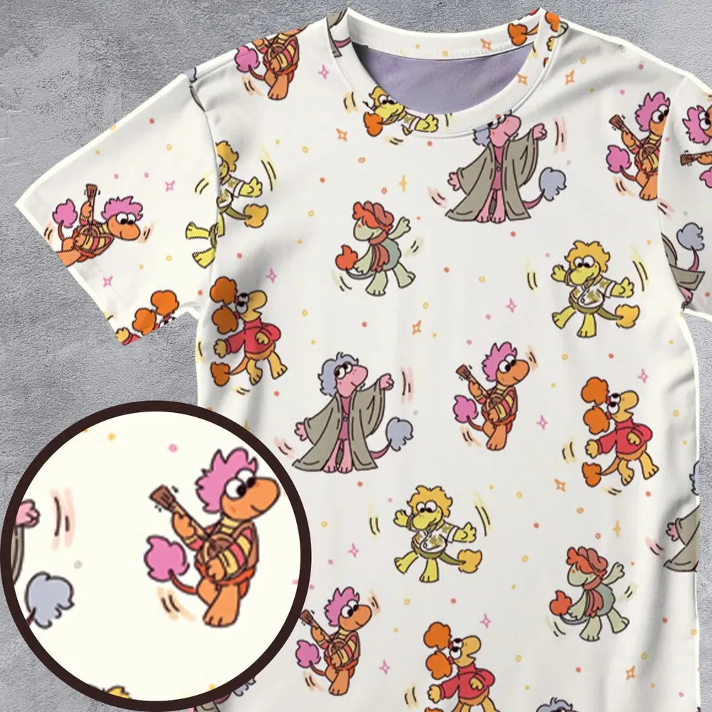 Dance Your Cares Away All-Over Print Unisex T-Shirt - 4
