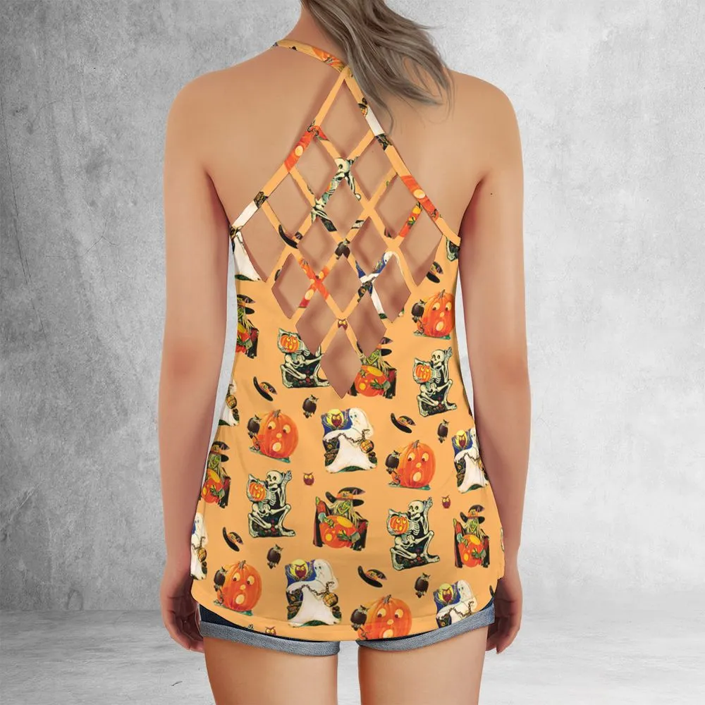 Criss Cross Tank Top - 3G5NCKRN -  - 3
