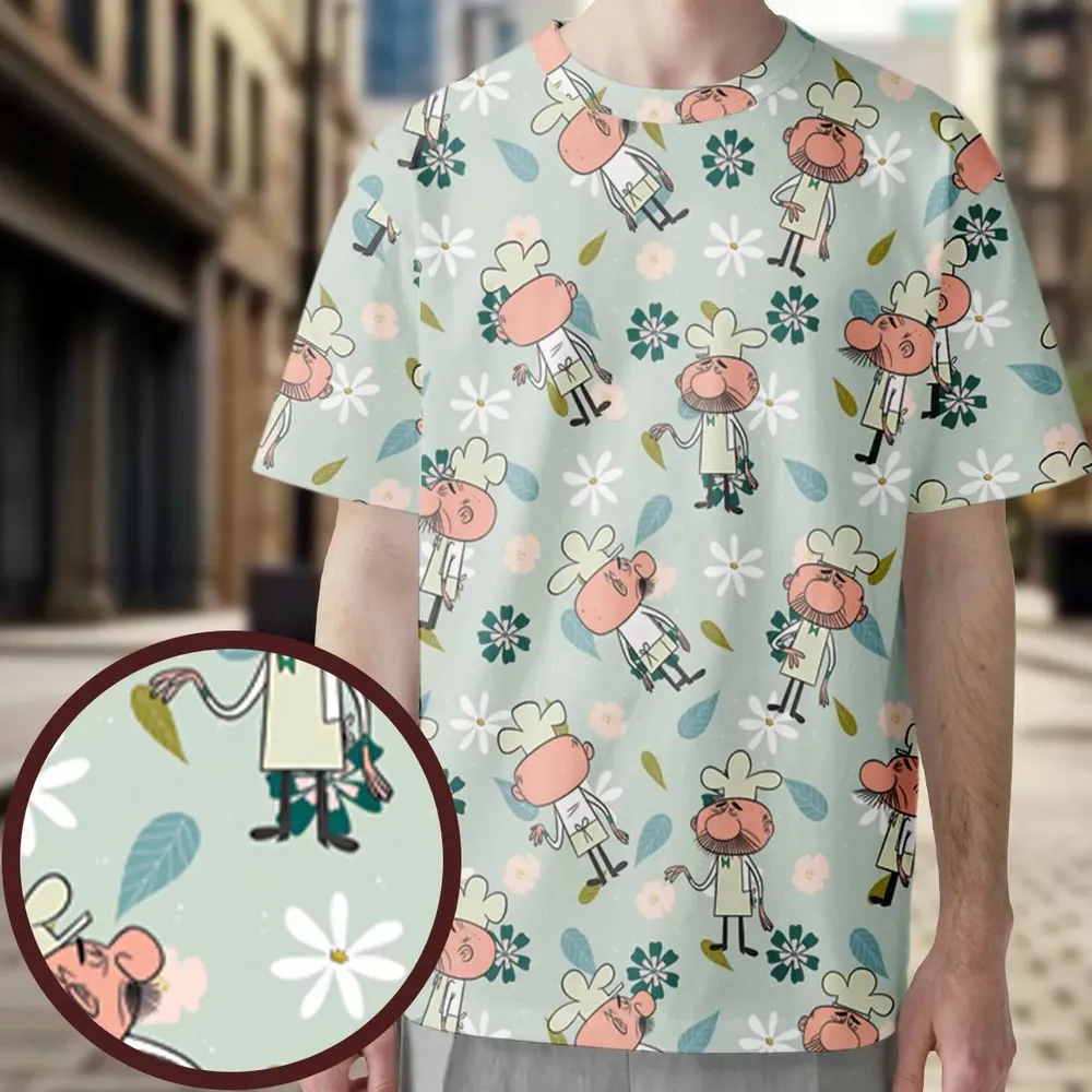 Old Bill Peabody's Improbable History All-Over Print Unisex T-Shirt - 3