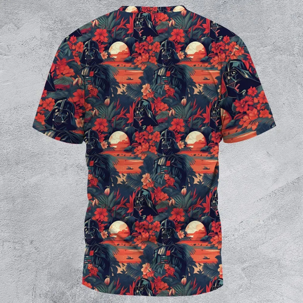 Dark Side of the Tropics All-Over Print Unisex T-Shirt - 2
