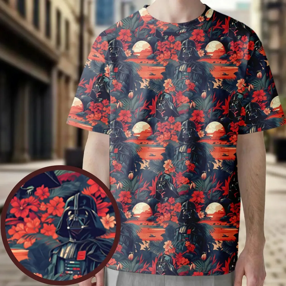 Dark Side of the Tropics All-Over Print Unisex T-Shirt - 3