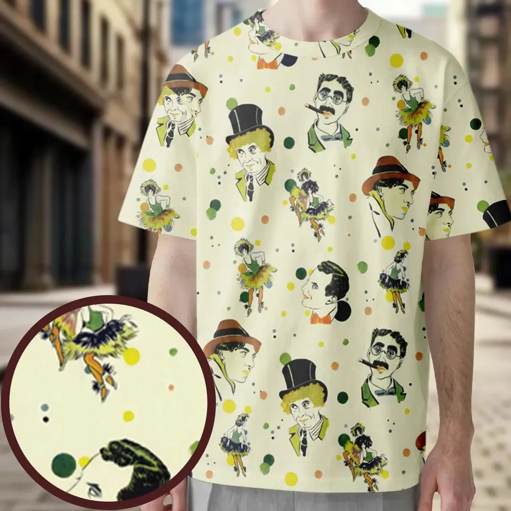 The Cocoanuts The Marx Brothers All-Over Print Unisex T-Shirt - 3