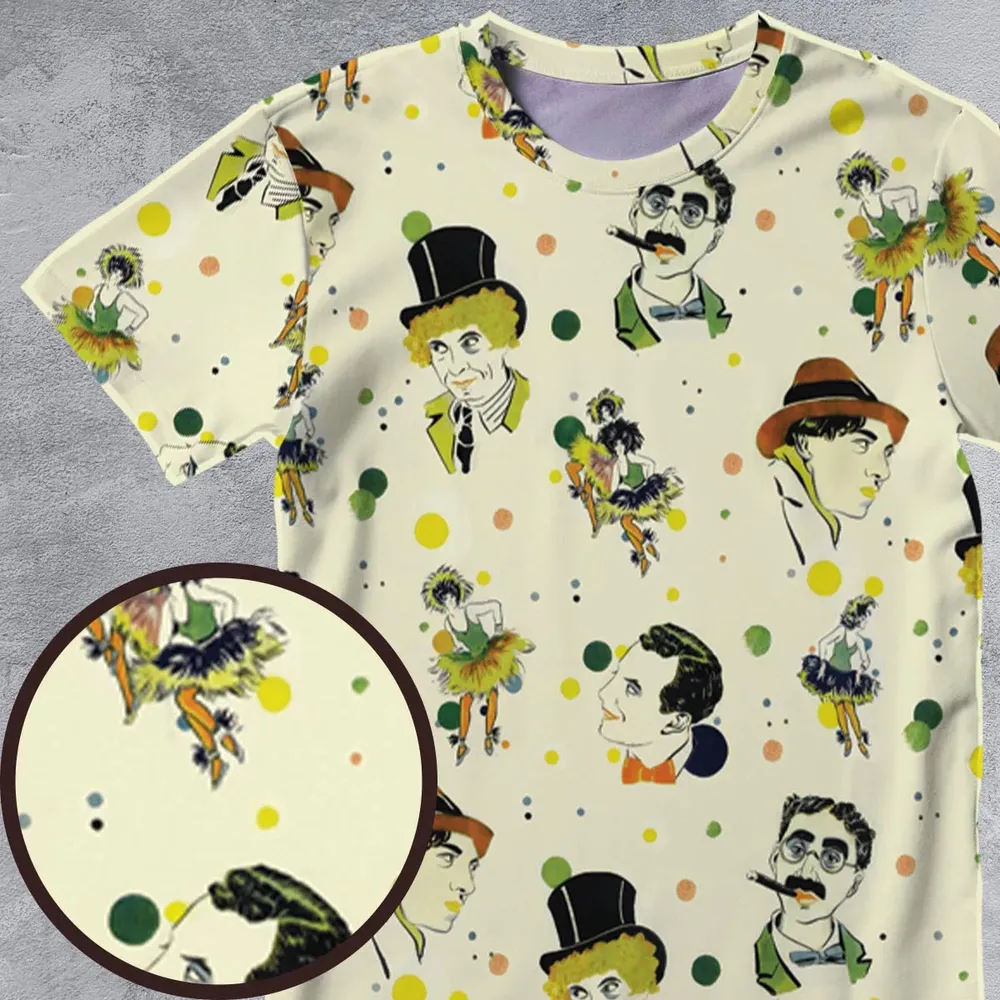 The Cocoanuts The Marx Brothers All-Over Print Unisex T-Shirt - 4