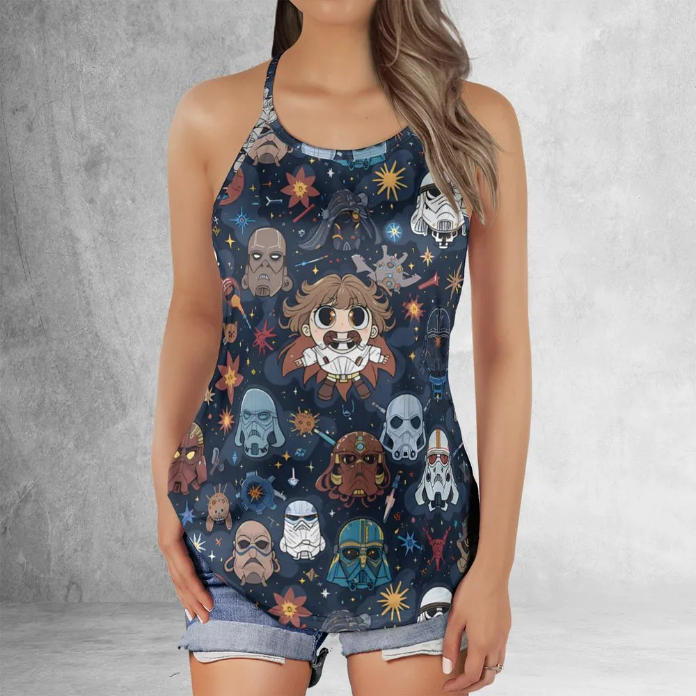 Criss Cross Tank Top - Z2FLMF22 -  - 2
