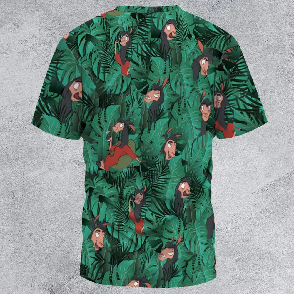 Llama Kuzco The Emperor's New Groove All-Over Print Unisex T-Shirt - 2