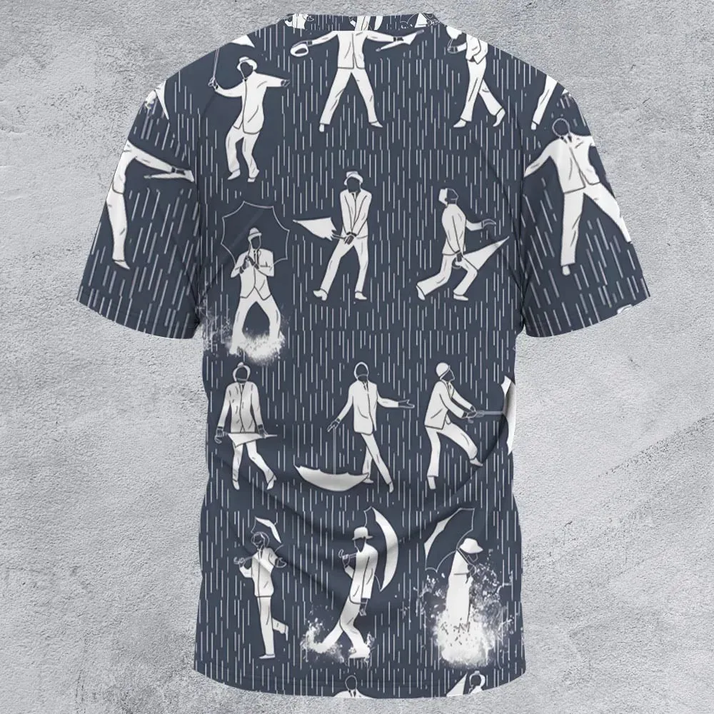 Singin' in the Rain Wall Mural All-Over Print Unisex T-Shirt - 2