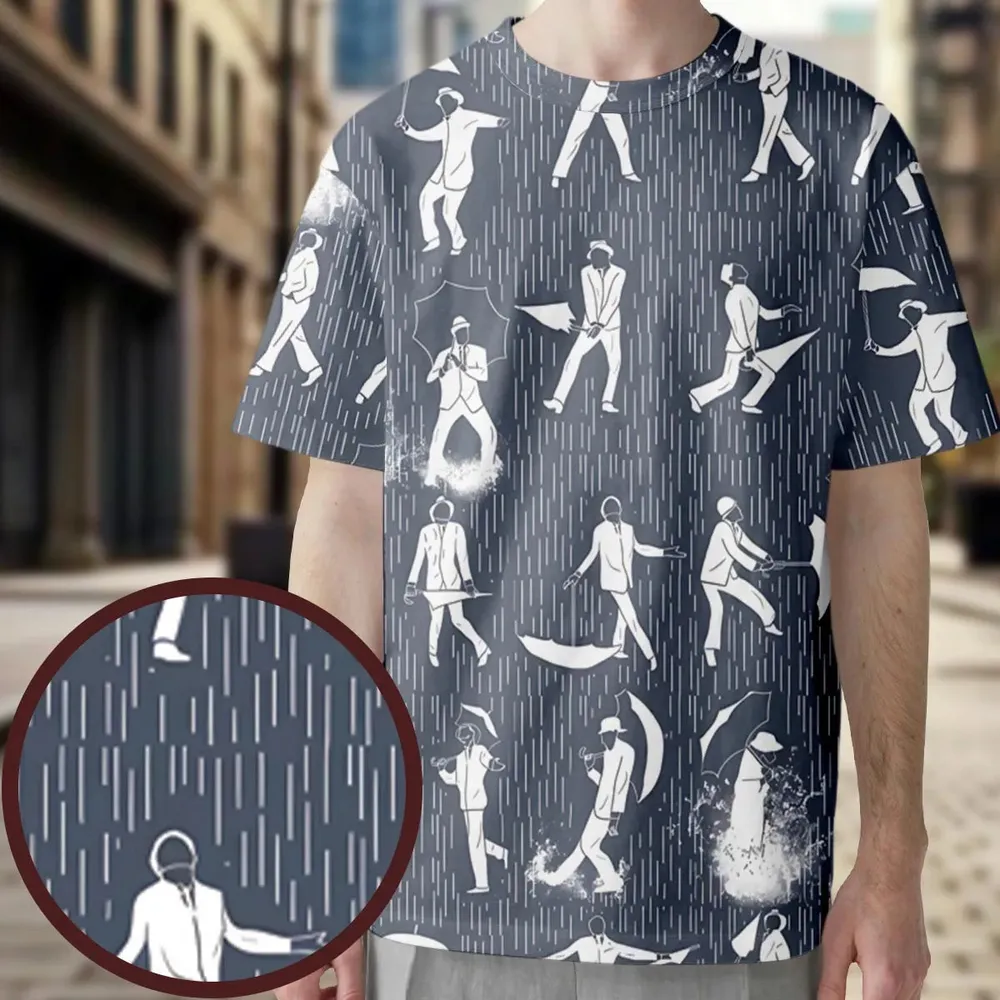 Singin' in the Rain Wall Mural All-Over Print Unisex T-Shirt - 3