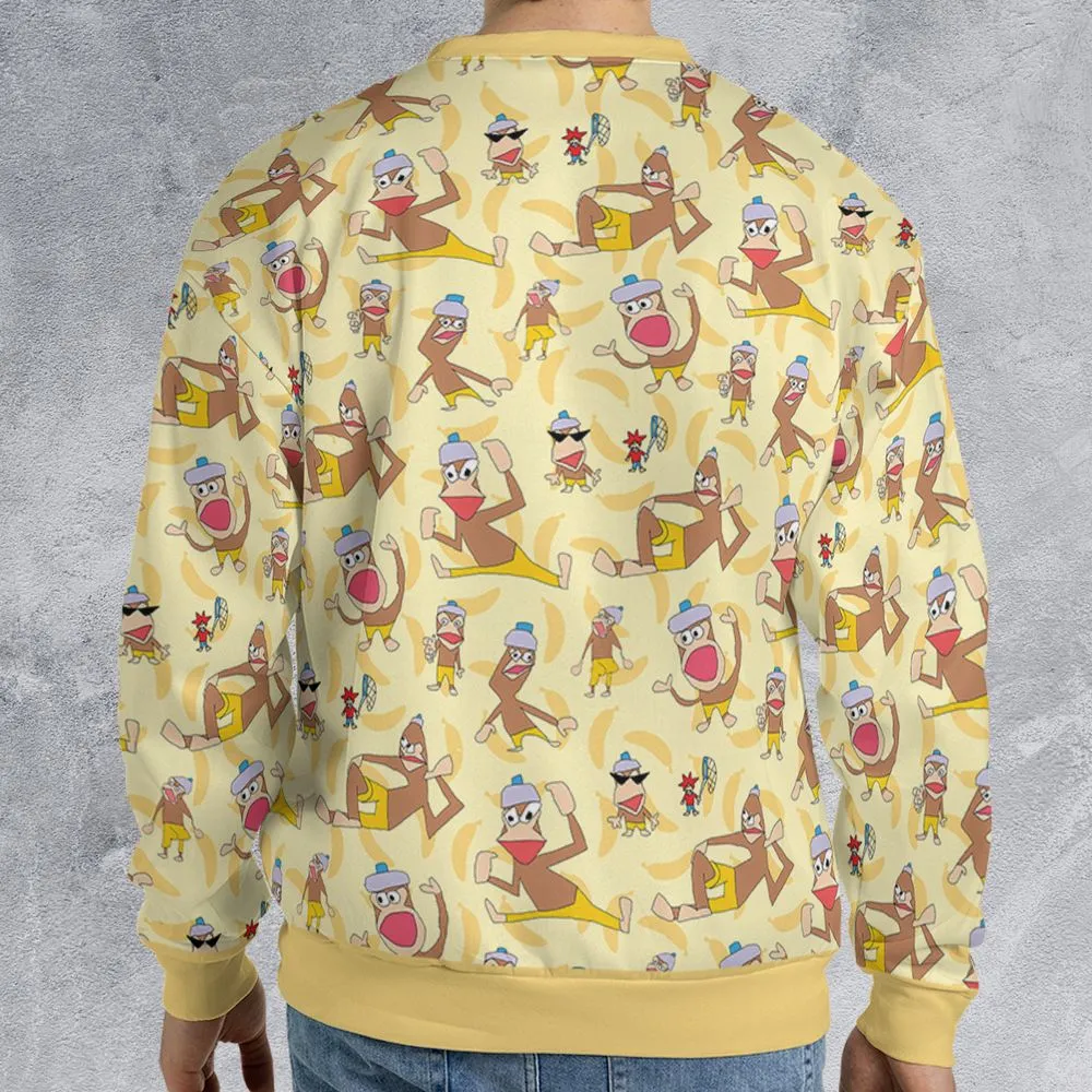 All-over Print Sweatshirt - P23E5MB4 -  - 2