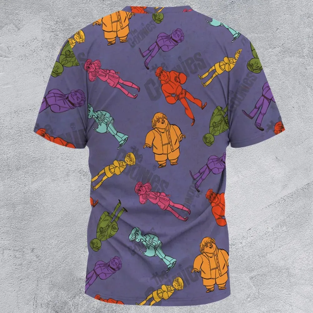 80s Adventure The Goonies All-Over Print Unisex T-Shirt - 2