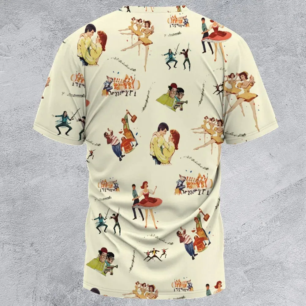 Babes in Toyland Characters All-Over Print Unisex T-Shirt - 2