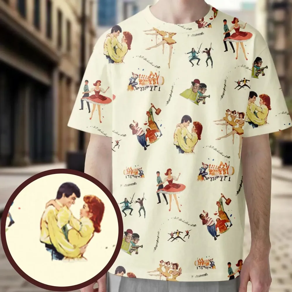 Babes in Toyland Characters All-Over Print Unisex T-Shirt - 3