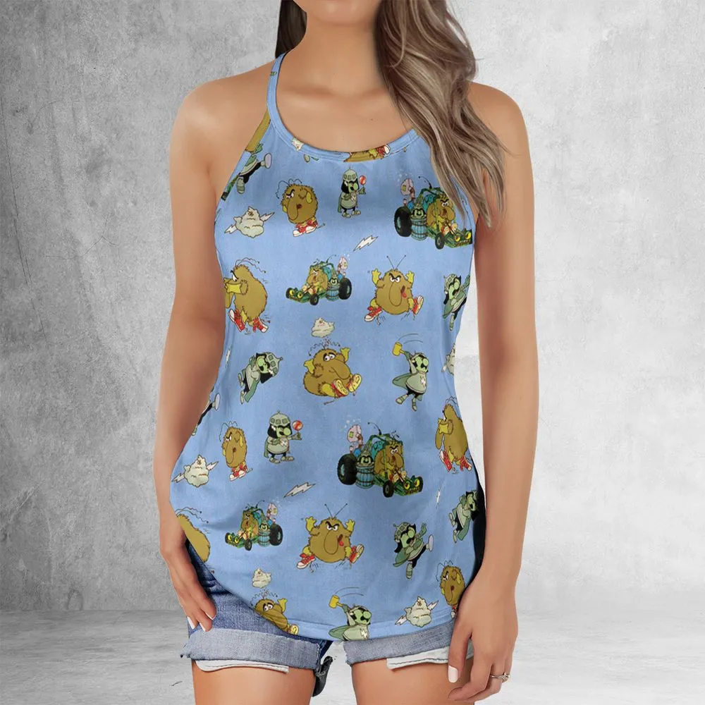 Criss Cross Tank Top - K3VPXKLZ -  - 2