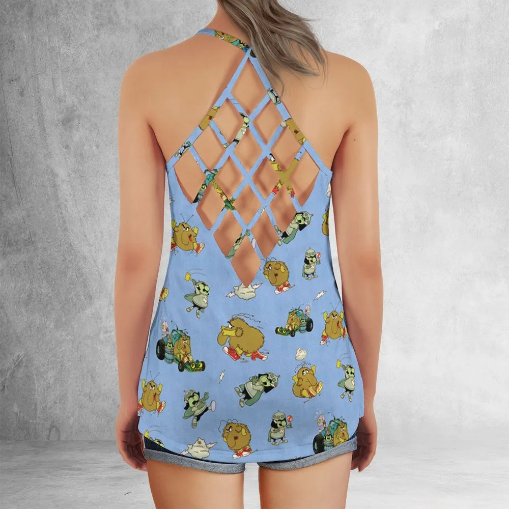 Criss Cross Tank Top - K3VPXKLZ -  - 3