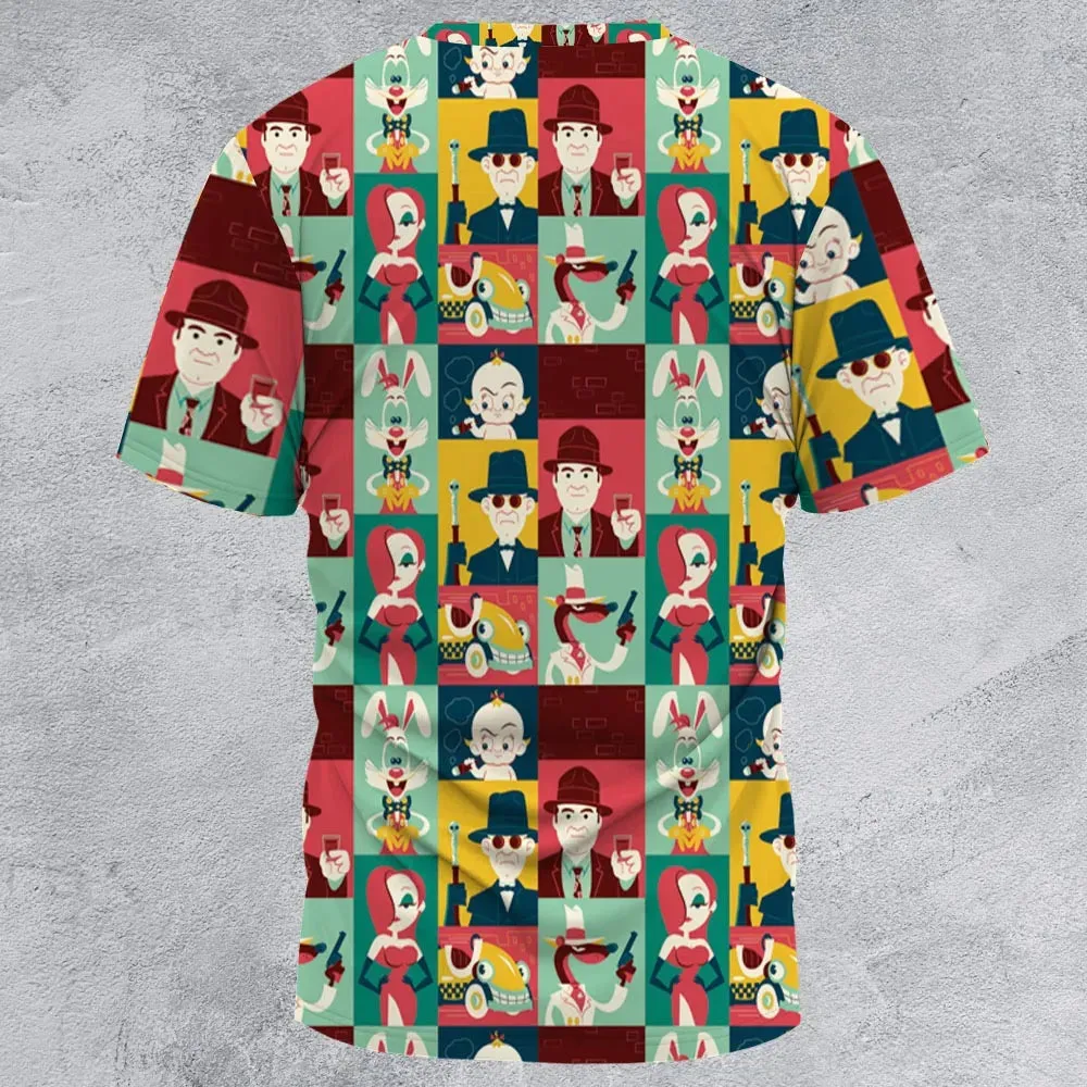 Toontown Threads Who Framed Roger Rabbit All-Over Print Unisex T-Shirt - 2