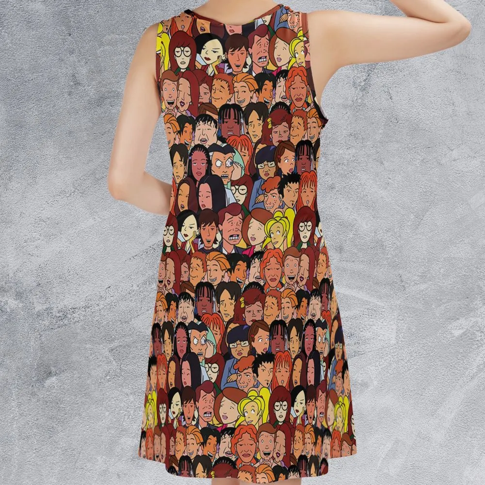 Sleeveless Dress - ZZ67A8R1 -  - 2