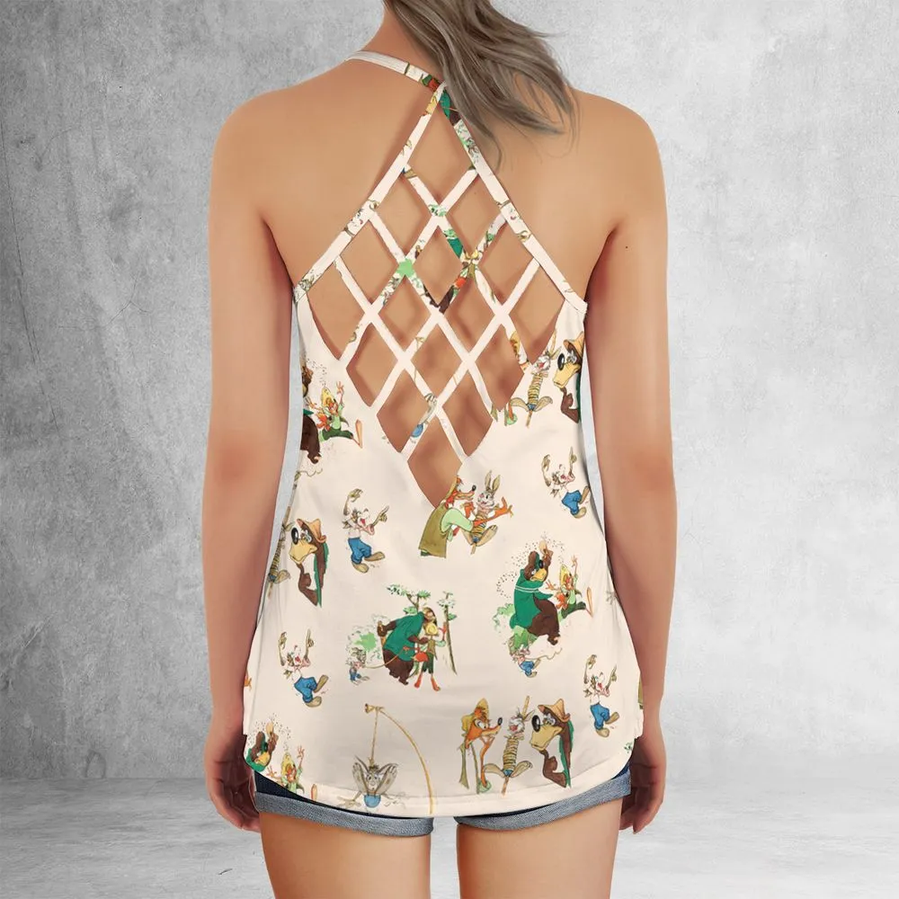 Criss Cross Tank Top - ZLQJ1KVD -  - 3