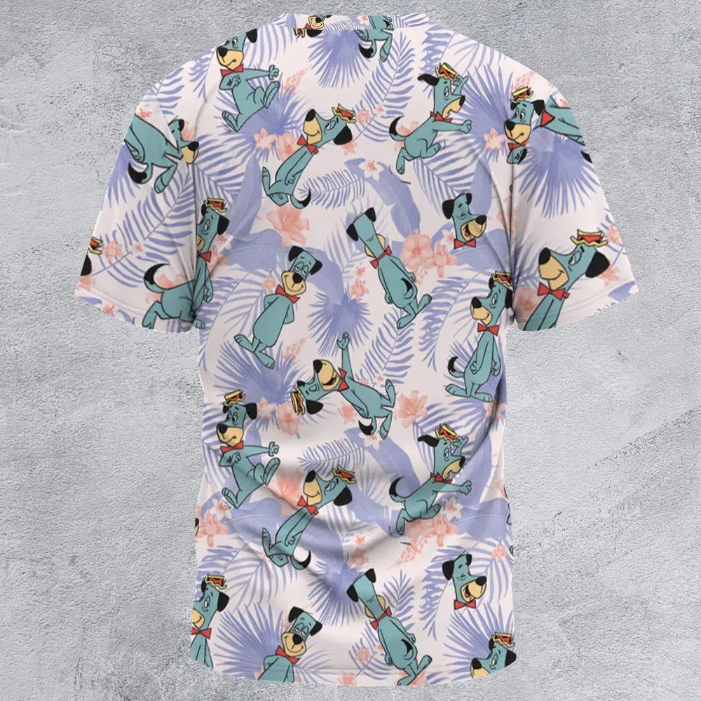 Huckleberry Hound Pattern All-Over Print Unisex T-Shirt - 2