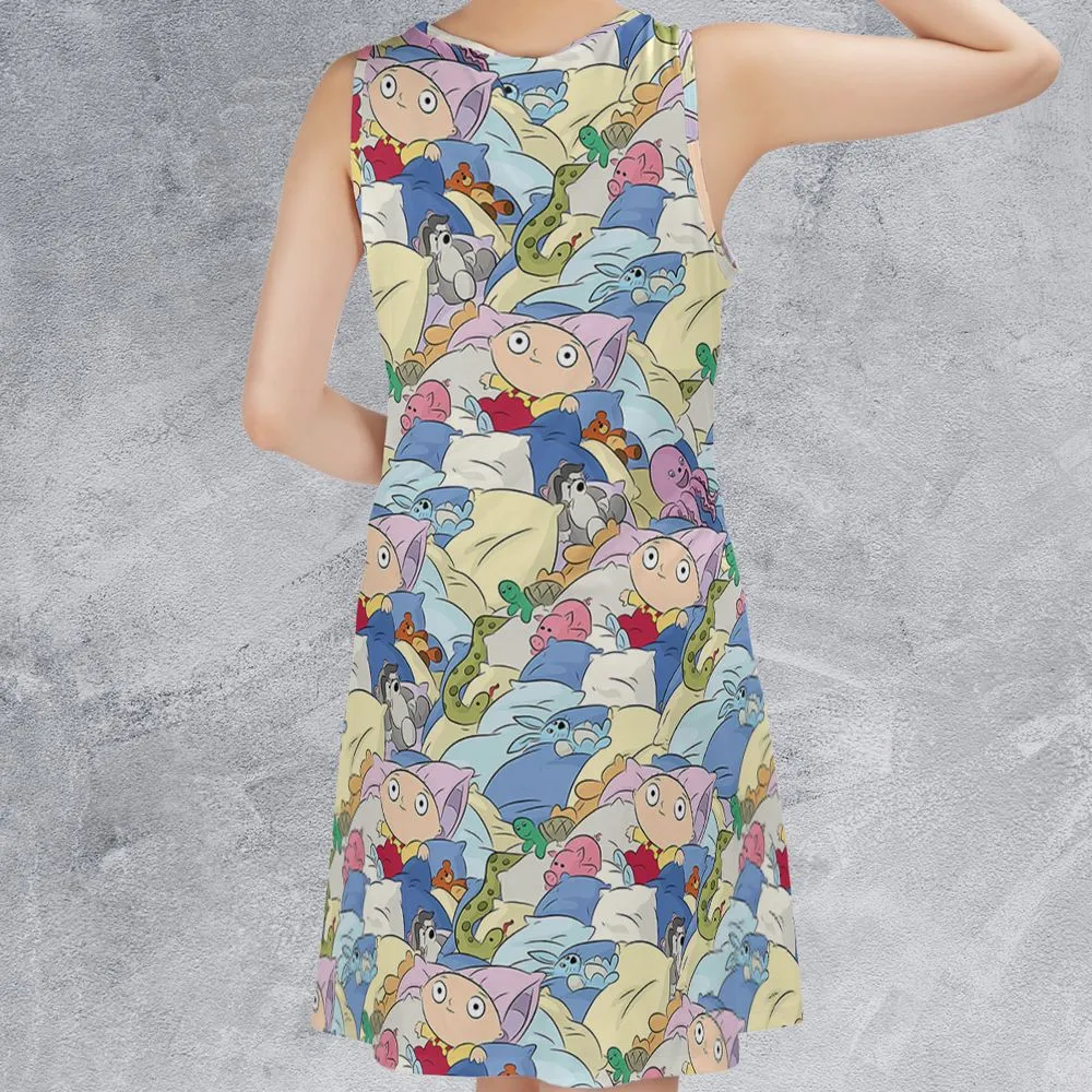 Sleeveless Dress - 95TX85G4 -  - 2