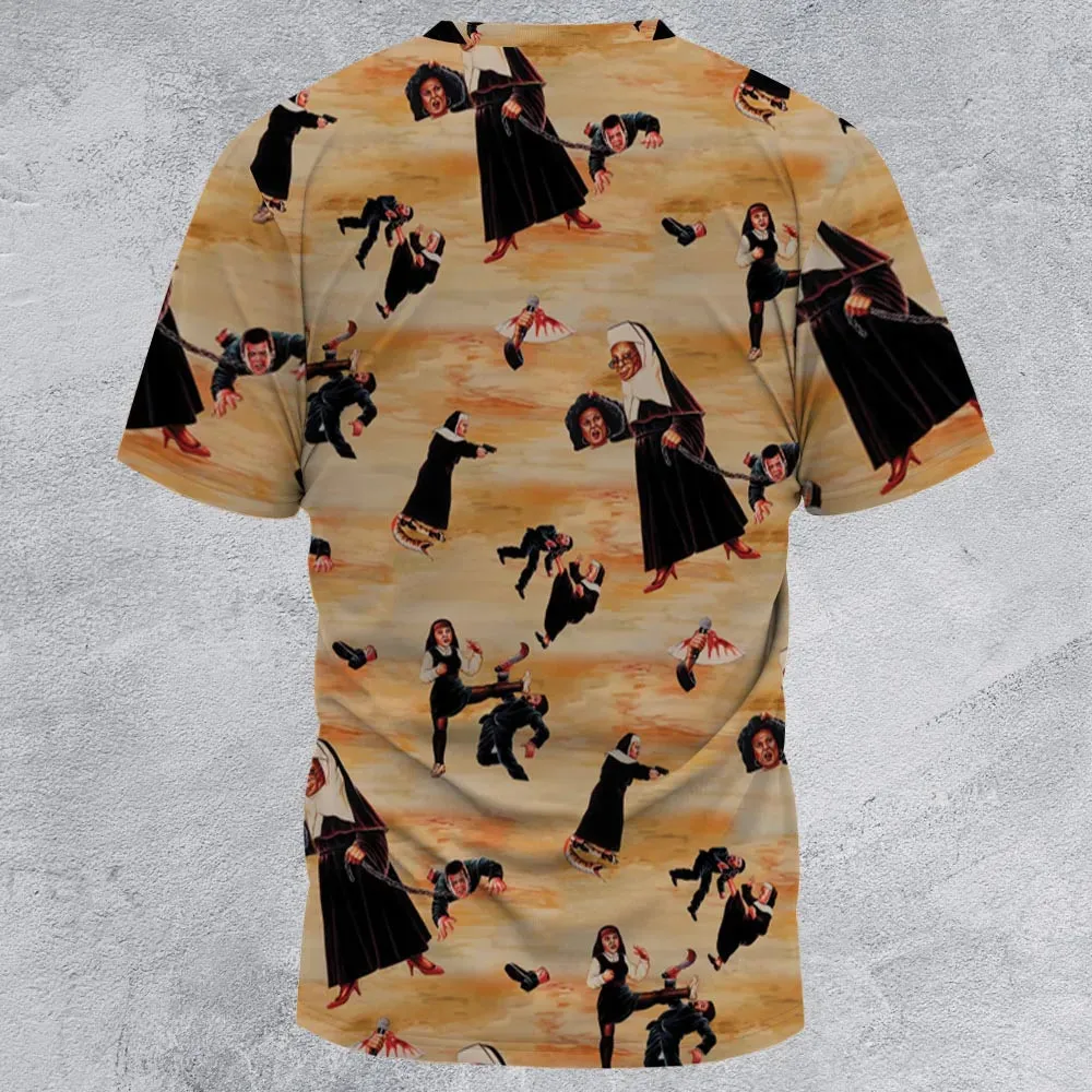 Bless You Sister Act All-Over Print Unisex T-Shirt - 2