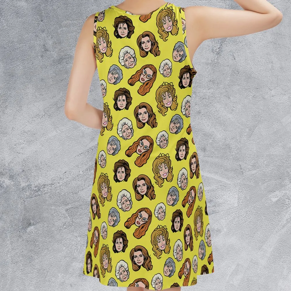Sleeveless Dress - CFLPYKHJ -  - 2